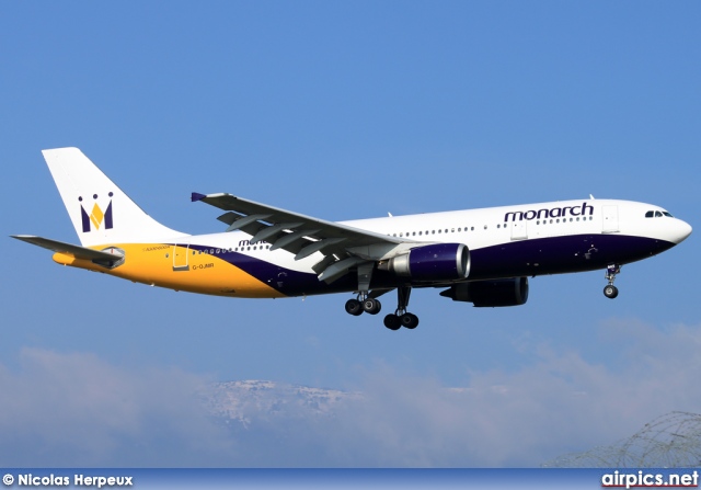 G-OJMR, Airbus A300B4-600R, Monarch Airlines