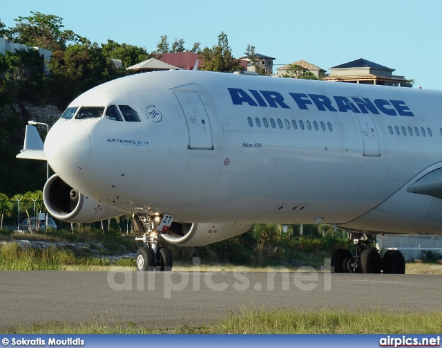 F-GLZT, Airbus A340-300, Air France