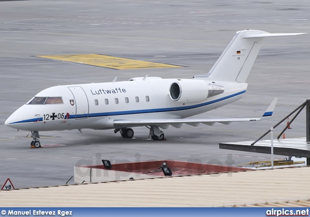 12-06, Bombardier Challenger 600-CL-601, German Air Force - Luftwaffe