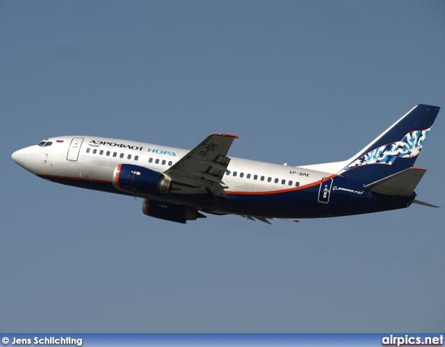 VP-BRK, Boeing 737-500, Aeroflot-Nord