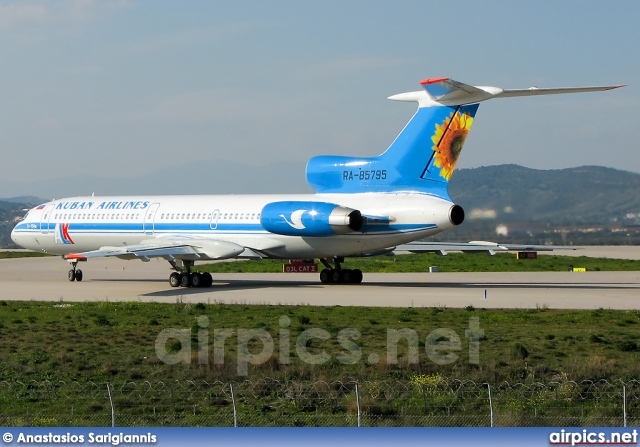 RA-85795, Tupolev Tu-154-M, Kuban Airlines