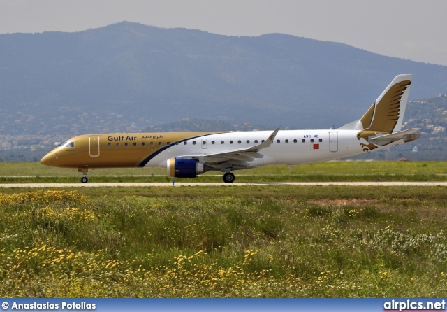 A9C-MD, Embraer ERJ 190-100AR (Embraer 190), Gulf Air