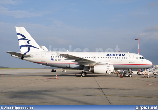 SX-DGF, Airbus A319-100, Aegean Airlines