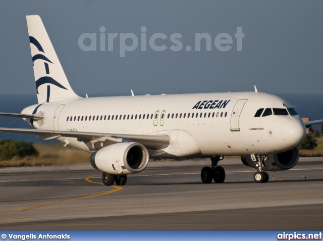 LZ-MDA, Airbus A320-200, Aegean Airlines