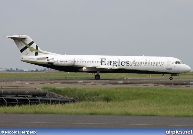 I-GIOA, Fokker F100, Eagles Airlines