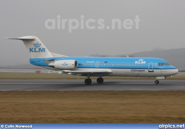 PH-KZP, Fokker 70, KLM Cityhopper