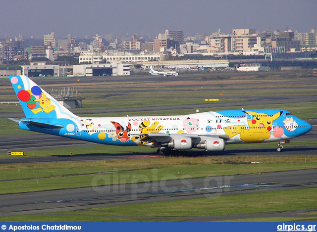 JA8964, Boeing 747-400D, All Nippon Airways