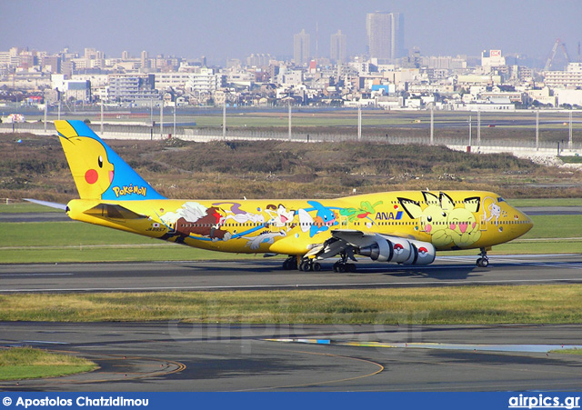 JA8957, Boeing 747-400D, All Nippon Airways