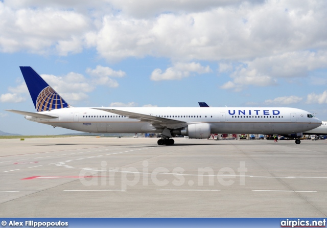 N69063, Boeing 767-400ER, United Airlines