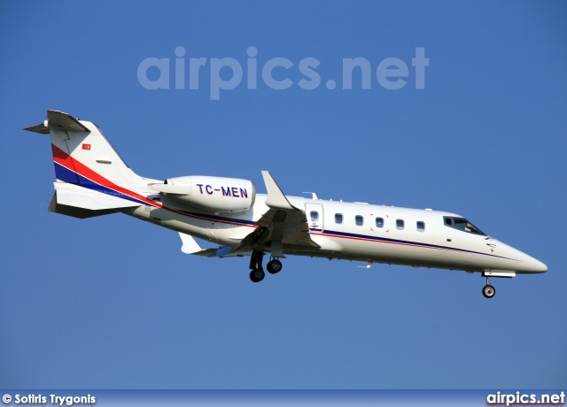 TC-MEN, Bombardier Learjet 60, Private