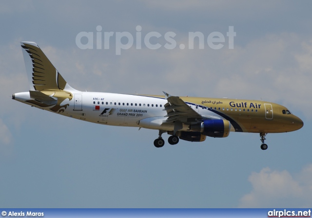 A9C-AF, Airbus A320-200, Gulf Air