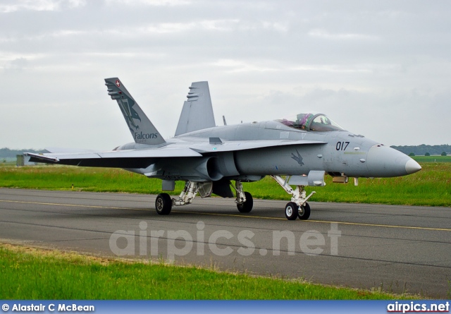 J-5017, Boeing (McDonnell Douglas) F/A-18-C Hornet, Swiss Air Force