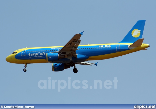 UR-DAE, Airbus A320-200, Aerosvit Airlines