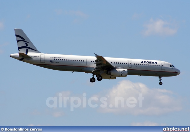 SX-DVP, Airbus A321-200, Aegean Airlines