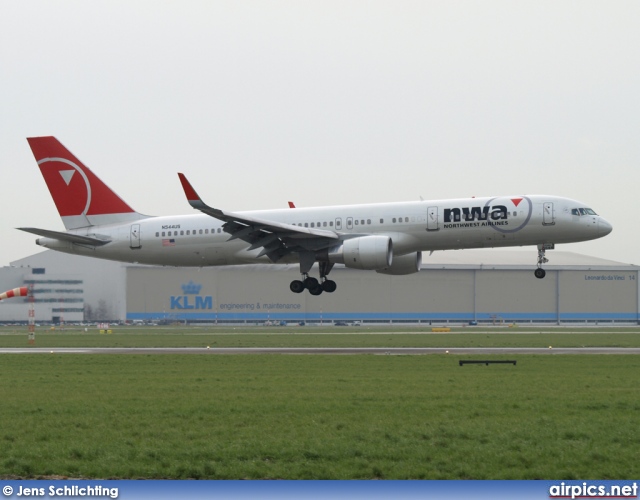 N544US, Boeing 757-200, Northwest Airlines