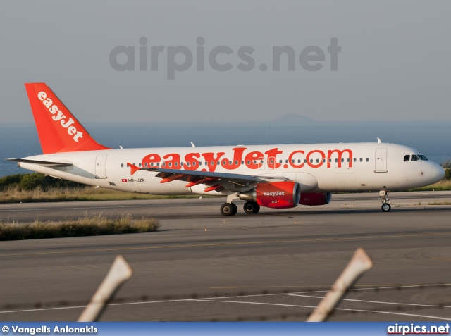 HB-JZR, Airbus A320-200, easyJet Switzerland