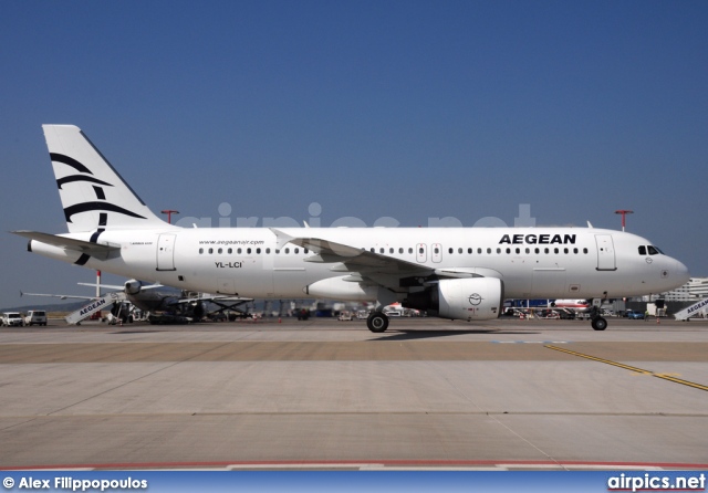 YL-LCI, Airbus A320-200, Aegean Airlines