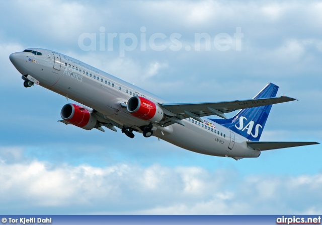 LN-RCX, Boeing 737-800, Scandinavian Airlines System (SAS)