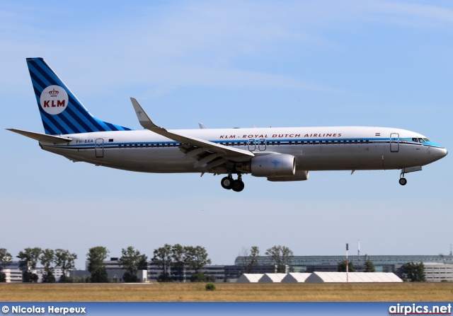 PH-BXA, Boeing 737-800, KLM Royal Dutch Airlines