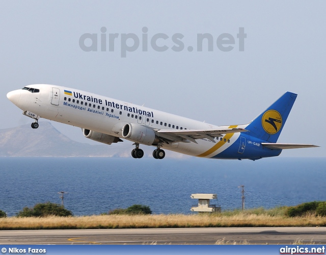 UR-GAM, Boeing 737-400, Ukraine International Airlines