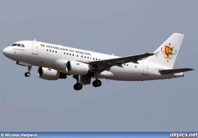6V-ONE, Airbus A318-100CJ Elite, Republic of Senegal