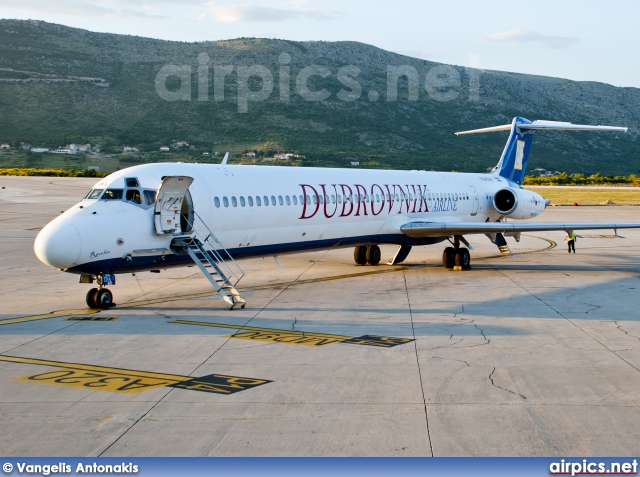 9A-CDA, McDonnell Douglas MD-83, Dubrovnik Airline