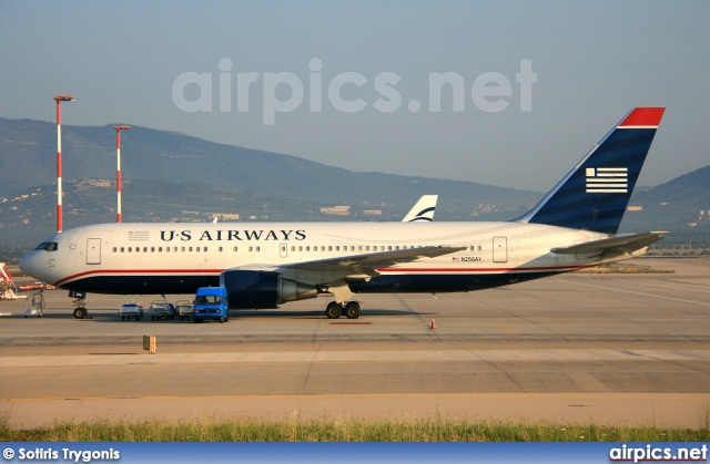 N256AY, Boeing 767-200ER, US Airways