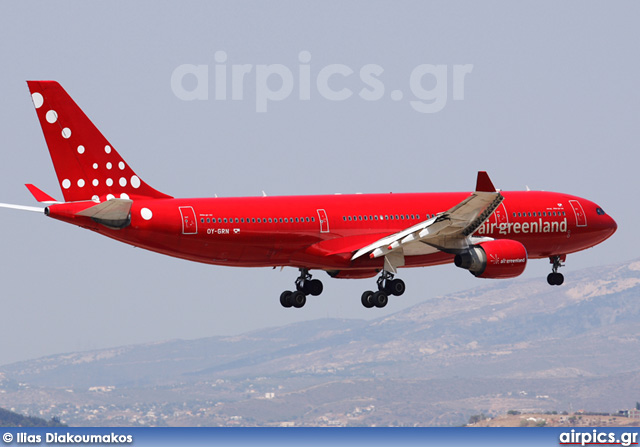 OY-GRN, Airbus A330-200, Air Greenland