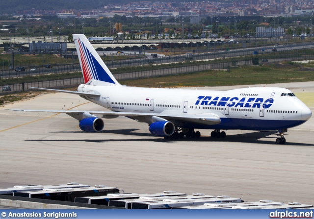 VP-BQH, Boeing 747-200B, Transaero