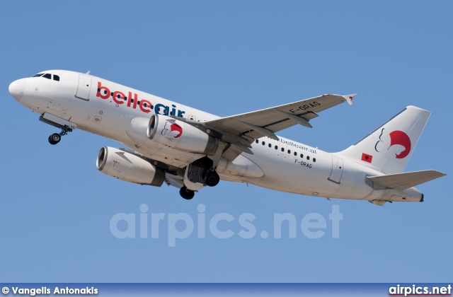 F-ORAG, Airbus A319-100, Belle Air