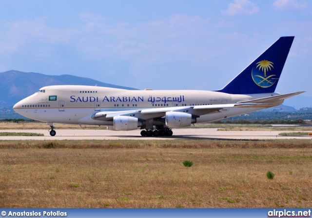 HZ-AIJ, Boeing 747-SP, Saudi Arabian Royal Flight