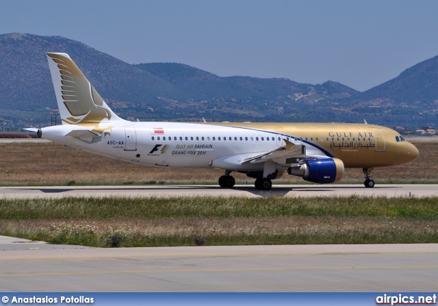 A9C-AA, Airbus A320-200, Gulf Air