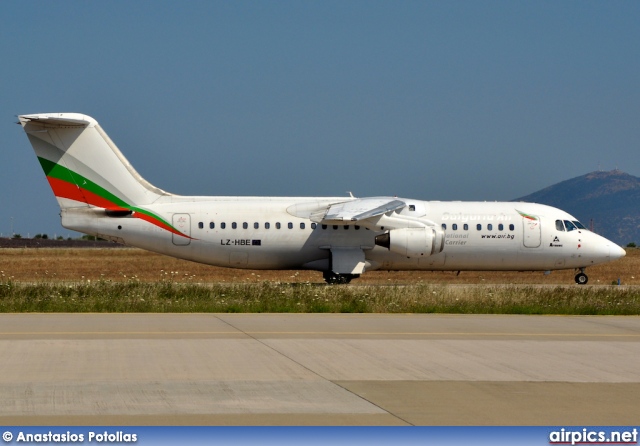 LZ-HBE, British Aerospace BAe 146-300, Bulgaria Air