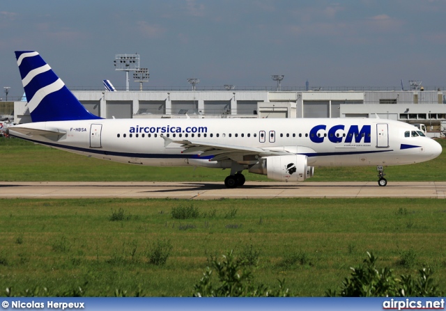 F-HBSA, Airbus A320-200, CCM Airlines