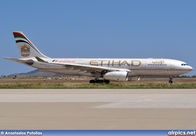 A6-EYD, Airbus A330-200, Etihad Airways