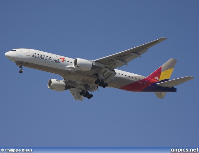 HL7756, Boeing 777-200ER, Asiana Airlines