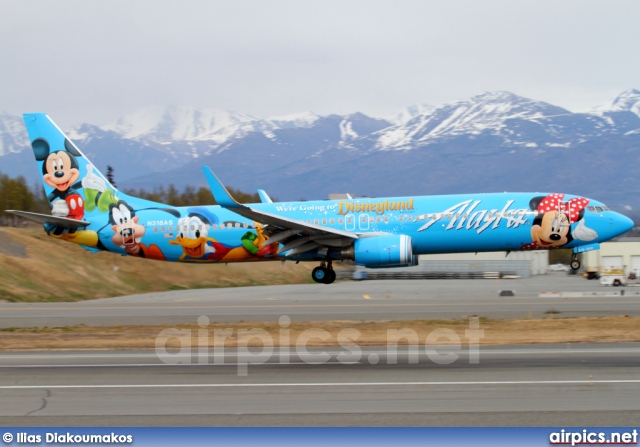 N318AS, Boeing 737-900, Alaska Airlines