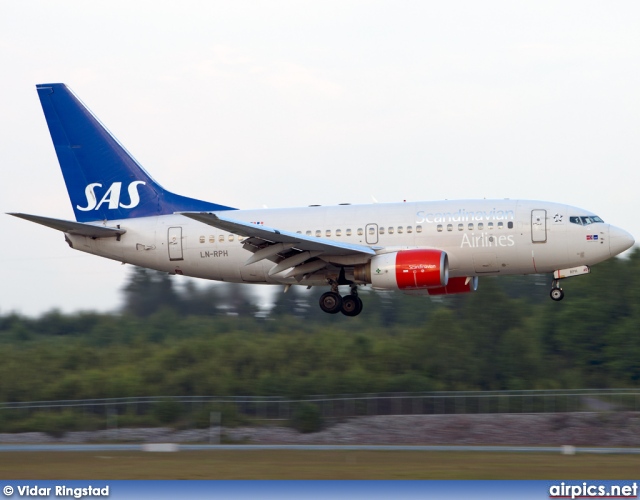 LN-RPH, Boeing 737-600, Scandinavian Airlines System (SAS)