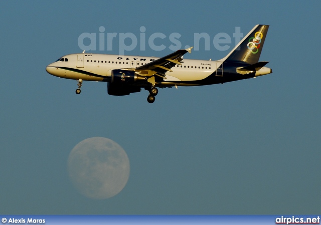 SX-OAG, Airbus A319-100, Olympic Air