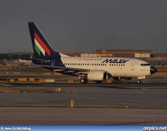 HA-LOF, Boeing 737-600, MALEV Hungarian Airlines