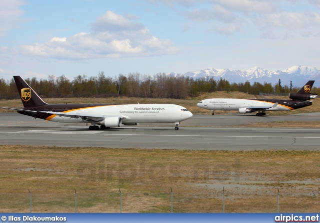 N322UP, Boeing 767-300ERF, UPS Airlines