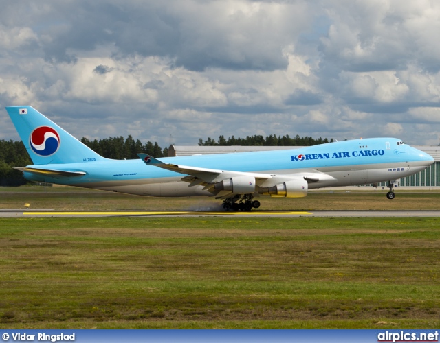 HL7605, Boeing 747-400ERF(SCD), Korean Air Cargo