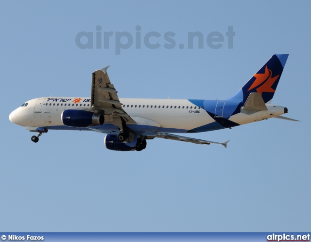 4X-ABG, Airbus A320-200, Israir