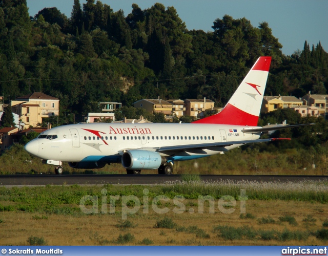 OE-LNM, Boeing 737-600, Austrian