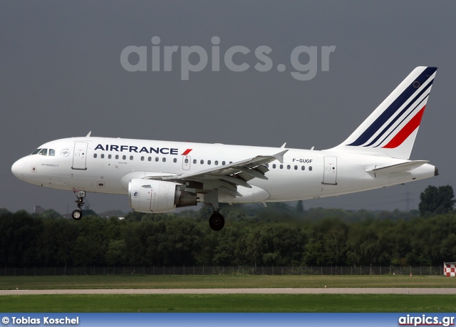 F-GUGF, Airbus A318-100, Air France