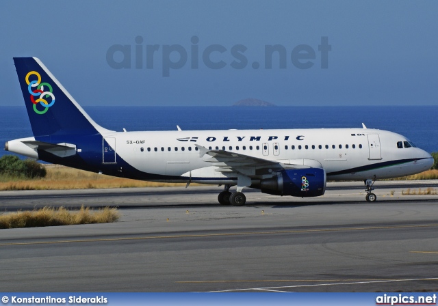 SX-OAF, Airbus A319-100, Olympic Air