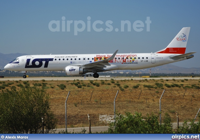 SP-LNB, Embraer ERJ 190-200LR (Embraer 195), LOT Polish Airlines