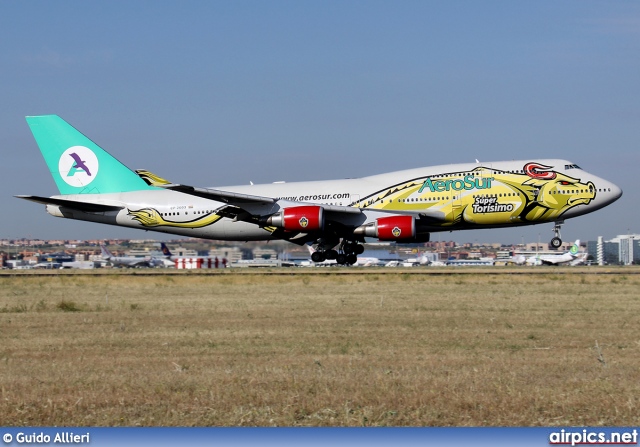 CP-2603, Boeing 747-400, AeroSur