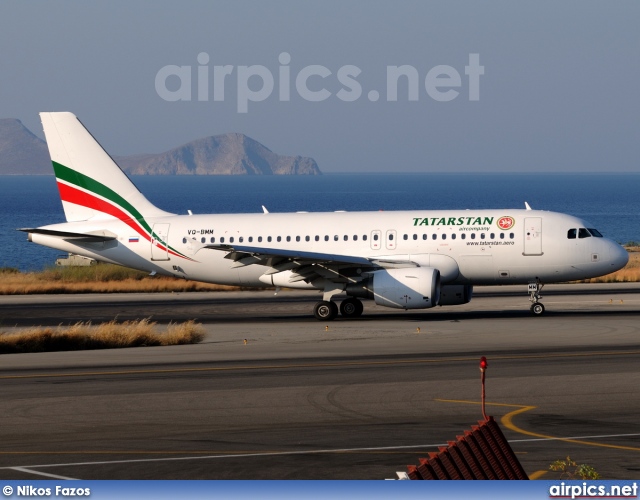 VQ-BMM, Airbus A319-100, Tatarstan Airlines