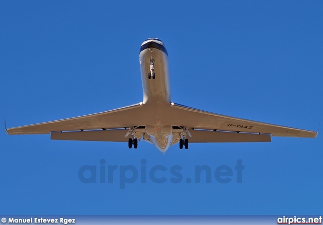 G-YAAZ, Gulfstream G550, Ocean Sky (UK)